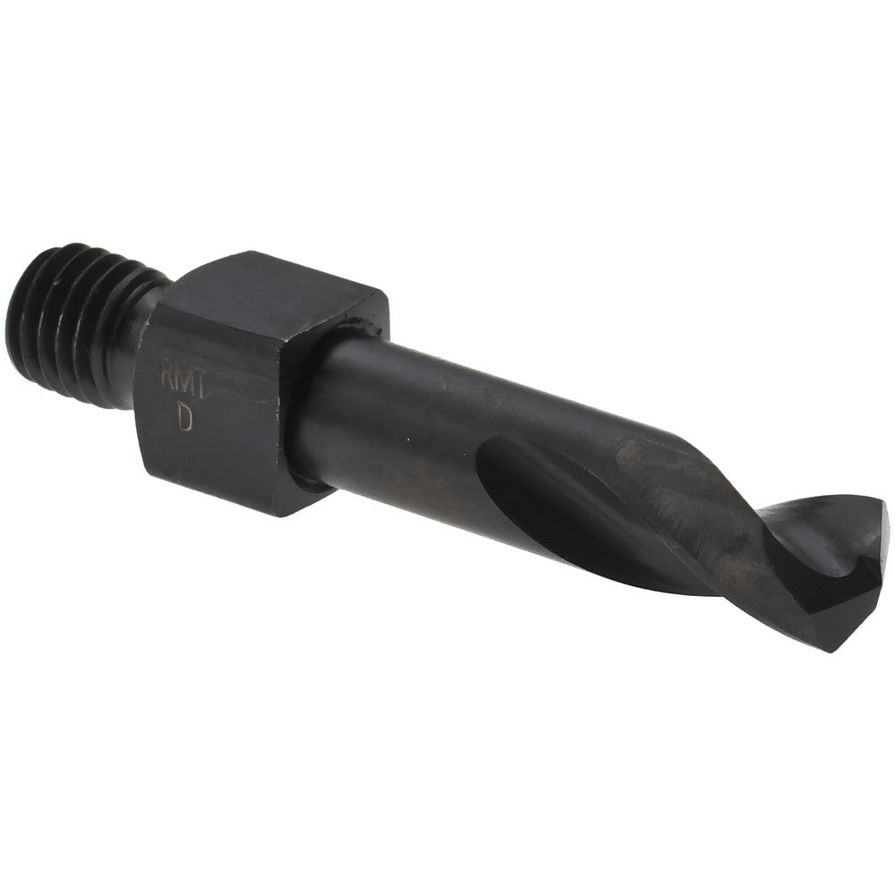 Hertel 953CODSS-209 Threaded Shank Drill Bit Letter D, 135 &deg Point, 1/4-28 Shank, Cobalt