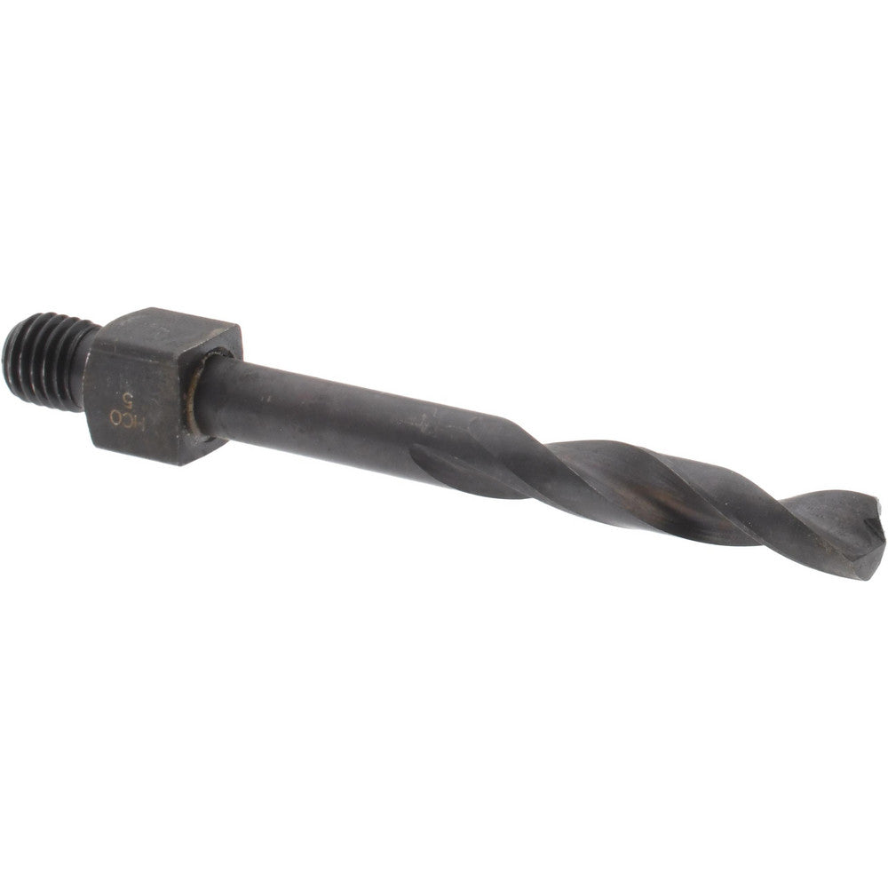 Hertel 953CO5LS Threaded Shank Drill Bit #5, 135 &deg Point, 1/4-28 Shank, Cobalt