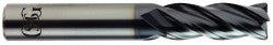 OSG VG436-1250 Corner Chamfer End Mill 1/8" Dia, 1/4" LOC, 4 Flute, 0.0100" Chamfer Width, Solid Carbide