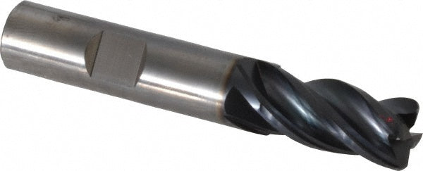 OSG VG434-5002 Corner Radius End Mill 1/2" Dia, 1" LOC, 0.06" Radius, 4 Flutes, Solid Carbide