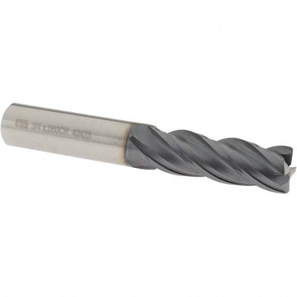 OSG VG434-7509 Corner Radius End Mill 3/4" Dia, 2-1/4" LOC, 0.06" Radius, 4 Flutes, Solid Carbide