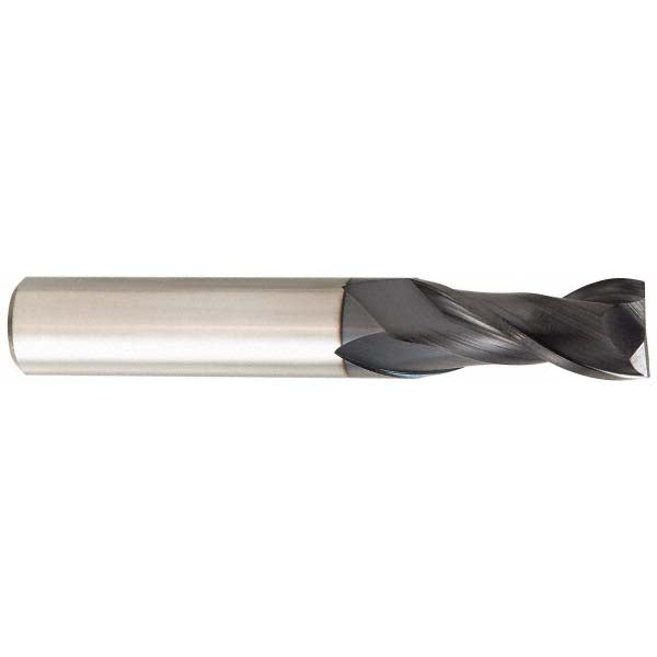 OSG HP421-1968 Square End Mill 0.1969'' Dia, 0.6299'' LOC, 2 Flutes, Solid Carbide