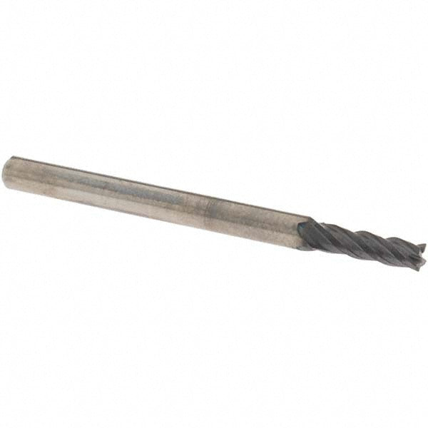 OSG HP441-0984 Square End Mill 0.0984'' Dia, 0.315'' LOC, 4 Flutes, Solid Carbide