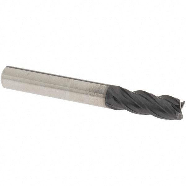 OSG HP441-3125 Square End Mill 5/16'' Dia, 13/16'' LOC, 5/16'' Shank Dia, 2-1/2'' OAL, 4 Flutes, Solid Carbide