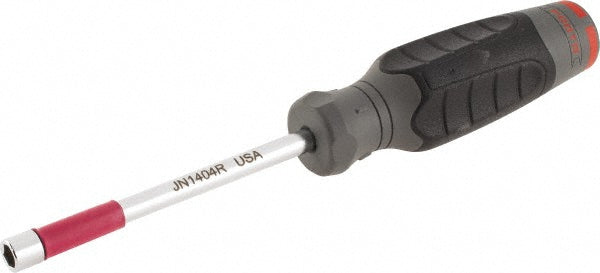 Proto JN1404RS Nut Driver 1/4" Drive, Hollow Shaft, Ergonomic Handle, 8-1/4" OAL