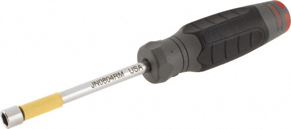 Proto JN0804RMS Nut Driver Hollow Shaft, Ergonomic Handle, 9" OAL