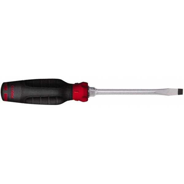 Proto JKB1404RPF Slotted Screwdriver 1/4" Width, 8-1/4" OAL, 4" Blade Length