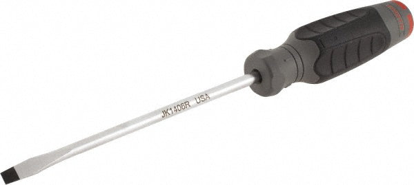 Proto JK1406RF Slotted Screwdriver 1/4" Width, 10-1/4" OAL, 6" Blade Length