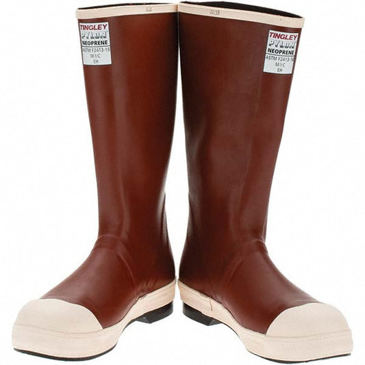 Tingley MB921B-10 Work Boot Size 10, Neoprene, Steel Toe, Knee Boot