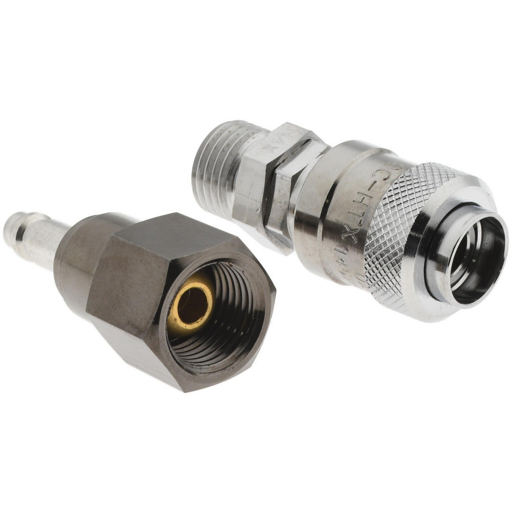 Value Collection QC-HTPR 9/16" Thread, RH Oxygen & LH Fuel Pair Hose to Hose Quick Connector
