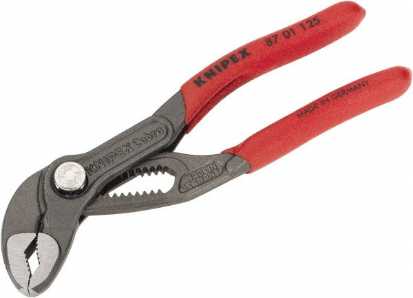 Knipex 87 01 125 Tongue & Groove Plier 1" Cutting Capacity, Self Grip Jaw