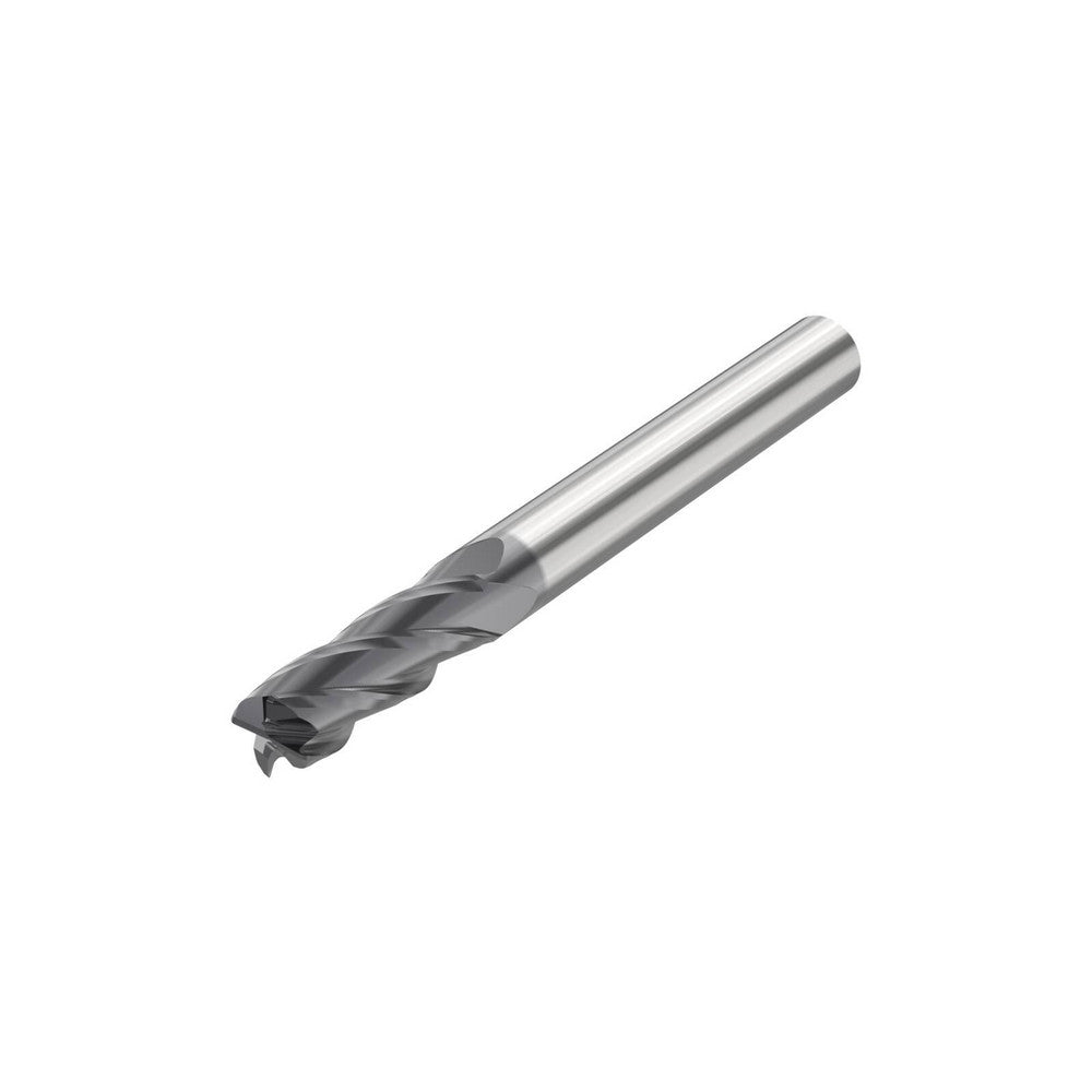 Seco 10268366 Corner Radius End Mill 1/4" Dia, 3/4" LOC, 0.0150" Radius, 4 Flute, Solid Carbide