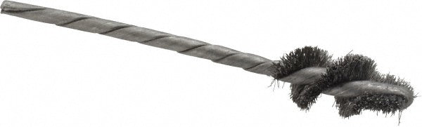Osborn 0003602700 1" Long x 7/16" Diam Steel Internal Spiral Brush