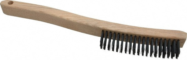 Osborn 0005401600 Scratch Brush, 4 Rows, 19 Columns, Steel