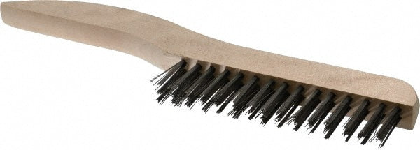 Osborn 0005403300 Scratch Brush, 2 Rows, 15 Columns, Steel