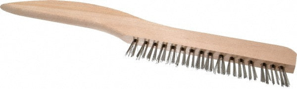 Osborn 0005404000 Plater Brush, 1 Rows, 16 Columns, Stainless Steel