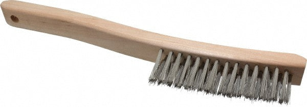 Osborn 0005438800 V-Groove Brush, 3 Rows, 14 Columns, Stainless Steel