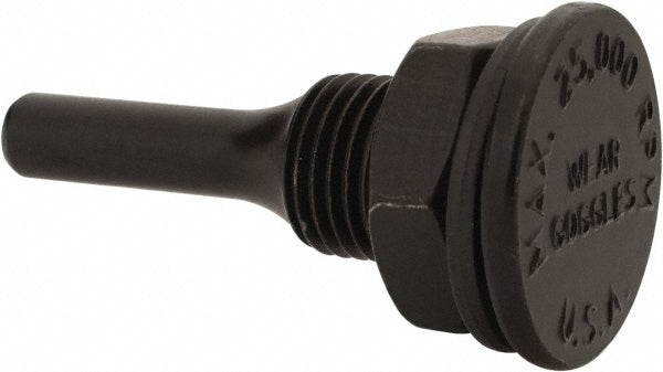 Osborn 0007500900 Power Brush Drive Arbor Wheel Brush Compatible, Use with 0.5000" Arbors