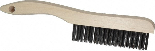 Osborn 0008300300 Scratch Brush, 4 Rows, 16 Columns, Steel