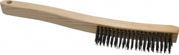Osborn 0008310000 Scratch Brush, 4 Rows, 19 Columns, Steel