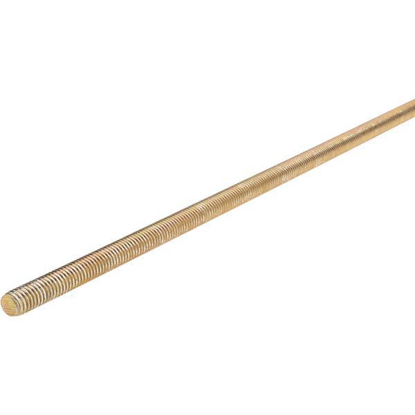 Value Collection 36689 Threaded Rod 3/8-16, 6' Long, Low Carbon Steel
