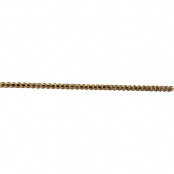 Value Collection 36675 Threaded Rod 1/4-20, 3' Long, Low Carbon Steel