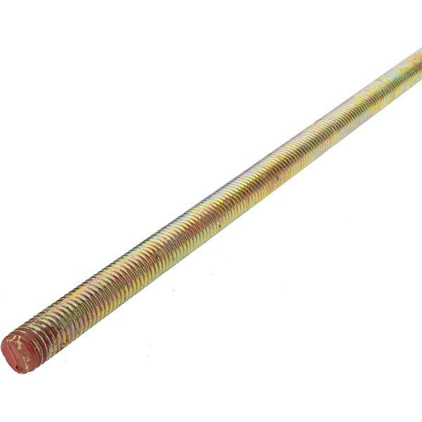Value Collection 36677 Threaded Rod 3/8-16, 3' Long, Low Carbon Steel