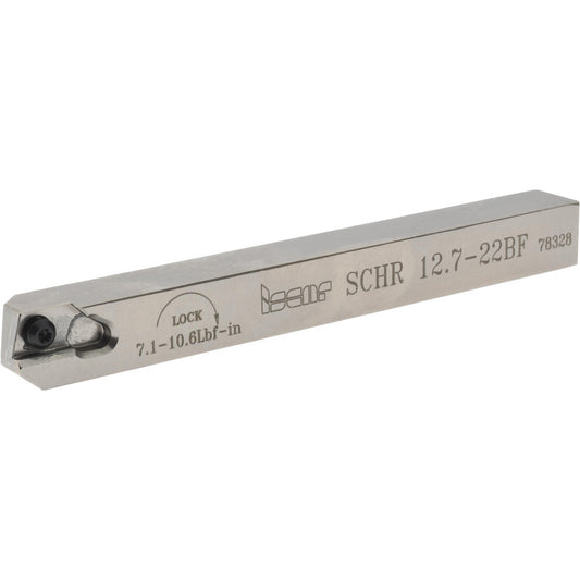 Iscar 2802079 Indexable Grooving Toolholder SCHR12.7-22BF, External, Right Hand