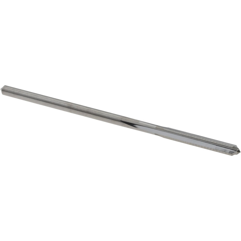 M.A. Ford 27206500 Chucking Reamer 0.0650" Dia, 1-1/2" OAL, 3/8" Flute Length, Straight Flute, Straight-Cylindrical Shank, Solid Carbide