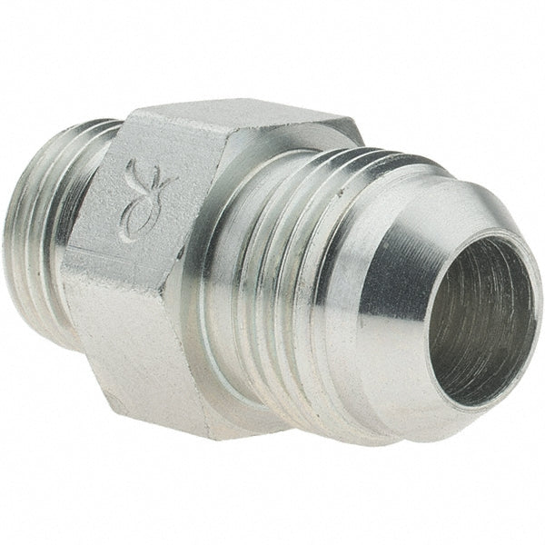 Value Collection 10548 Steel Flared Tube Connector 5/8" Tube OD, 7/8-14 x 3/4-16 Thread, 37 &deg Flared Angle