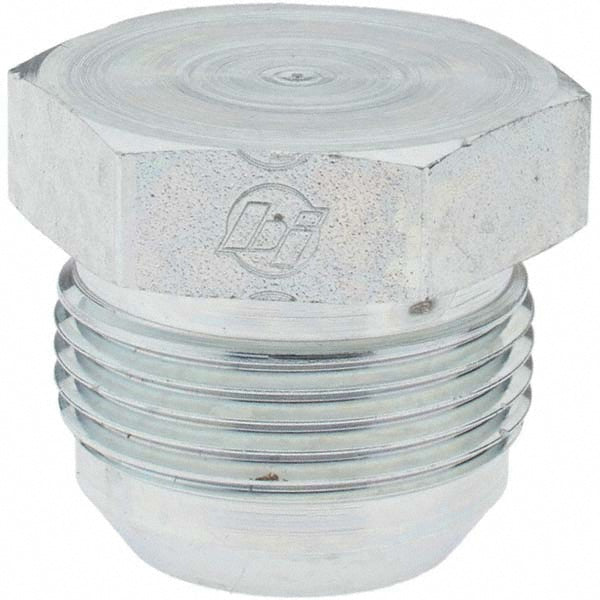 Brennan 10456 Steel Flared Tube Plug 1" Tube OD, 1-5/16-12 Thread, 37 &deg Flared Angle