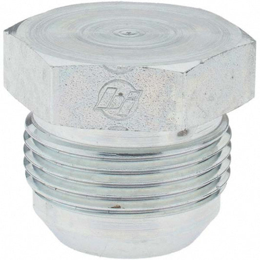 Brennan 10456 Steel Flared Tube Plug 1" Tube OD, 1-5/16-12 Thread, 37 &deg Flared Angle