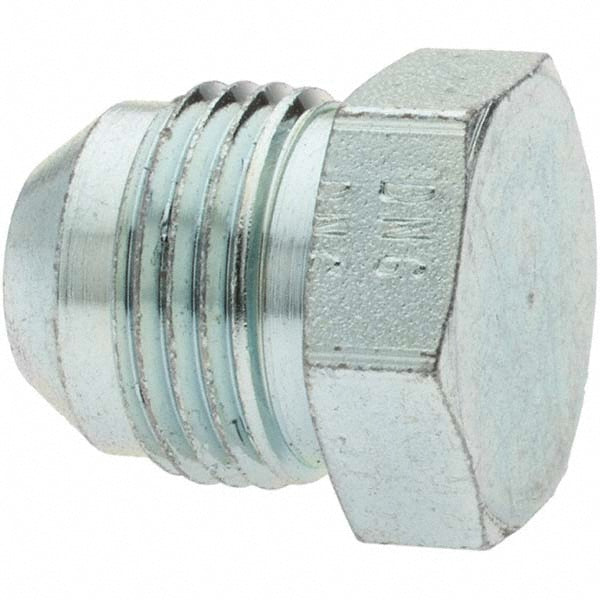 Brennan 10453 Steel Flared Tube Plug 1/2" OD, 37 deg Flared Angle