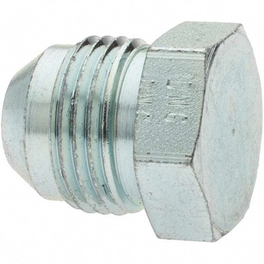 Brennan 10453 Steel Flared Tube Plug 1/2" OD, 37 deg Flared Angle