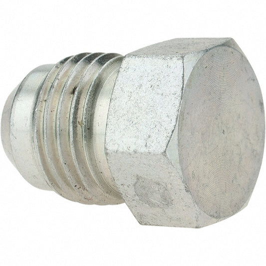 Brennan 10452 Steel Flared Tube Plug 3/8" Tube OD, 37 &deg Flared Angle