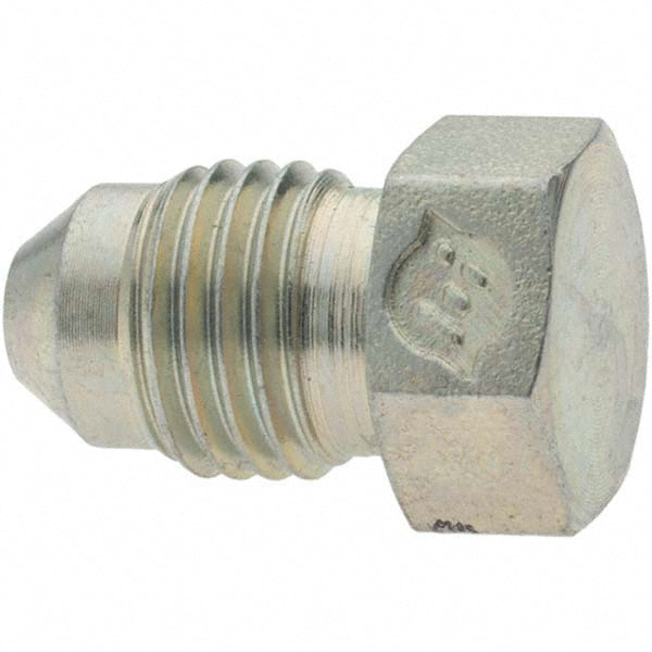 Brennan 10450 Steel Flared Tube Plug 1/4" OD, 37 deg Flared Angle