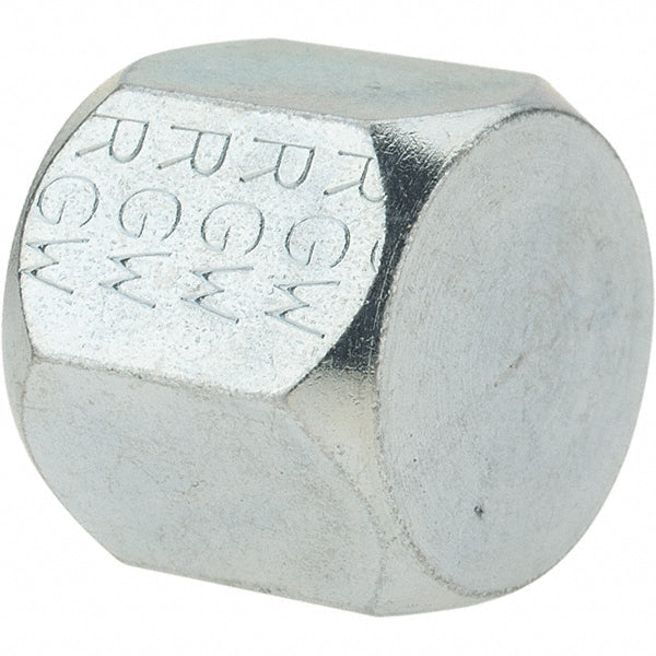 Brennan 10444 Steel Flared Tube Cap 3/8" Tube OD, 9/16-18 Thread, 37 &deg Flared Angle