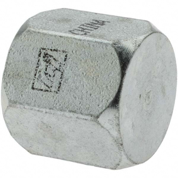 Brennan 10443 Steel Flared Tube Cap 5/16" Tube OD, 1/2-20 Thread, 37 &deg Flared Angle