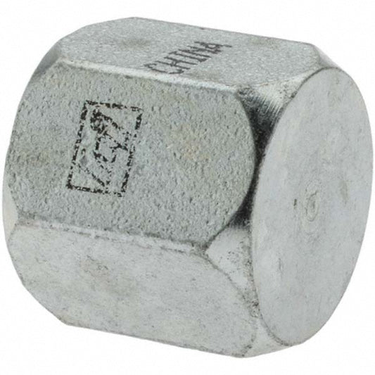 Brennan 10443 Steel Flared Tube Cap 5/16" Tube OD, 1/2-20 Thread, 37 &deg Flared Angle