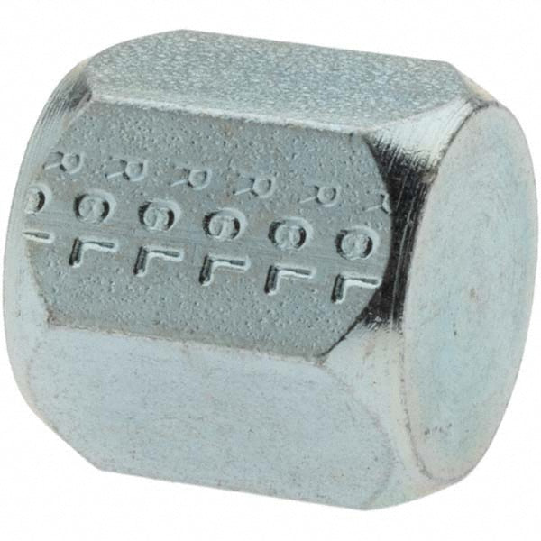 Brennan 10442 Steel Flared Tube Cap 1/4" Tube OD, 37 &deg Flared Angle