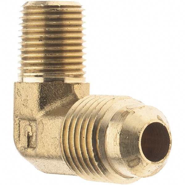 Parker 11026 Flared Tube Male Elbow 5/16" Tube OD, 1/8-27 Thread, 45 &deg Flared Angle