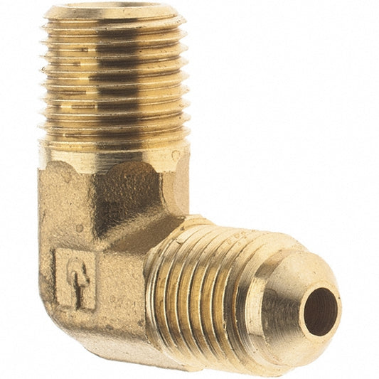 Parker 11024 Flared Tube Male Elbow 3/16" Tube OD, 1/8-27 Thread, 45 &deg Flared Angle