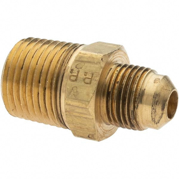 Parker -11022-7 Flared Tube Connector 3/8" Tube OD, 1/2-14 Thread
