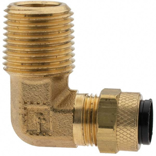 Parker 11441 Compression Tube Male Elbow 3/8-18" Thread, Tube x Compression