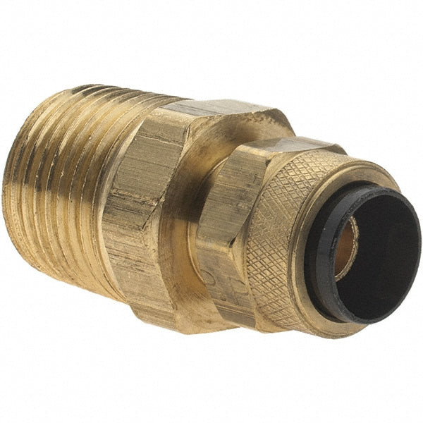 Parker 11427 Compression Tube Connector 3/8-18" Thread, Compression x MNPT