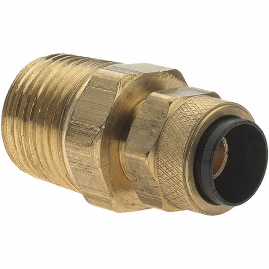 Parker 11427 Compression Tube Connector 3/8-18" Thread, Compression x MNPT