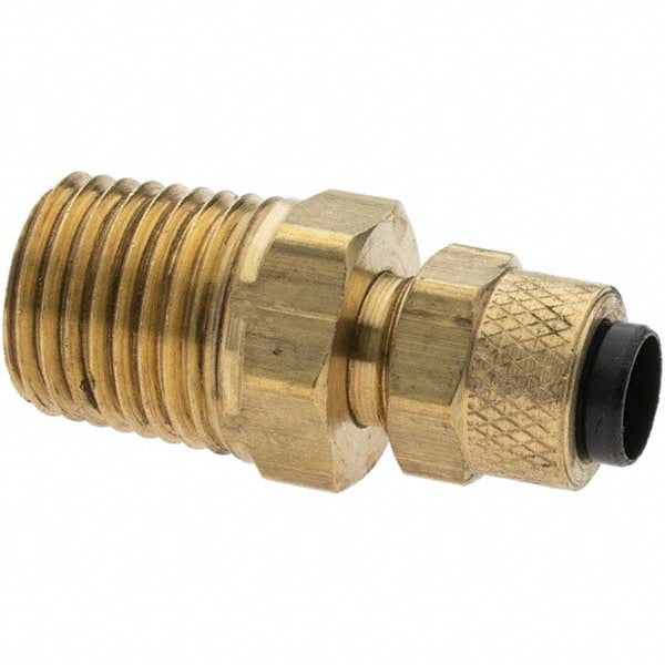 Parker 11421 Compression Tube Connector 1/4-18" Thread, Compression x MNPT