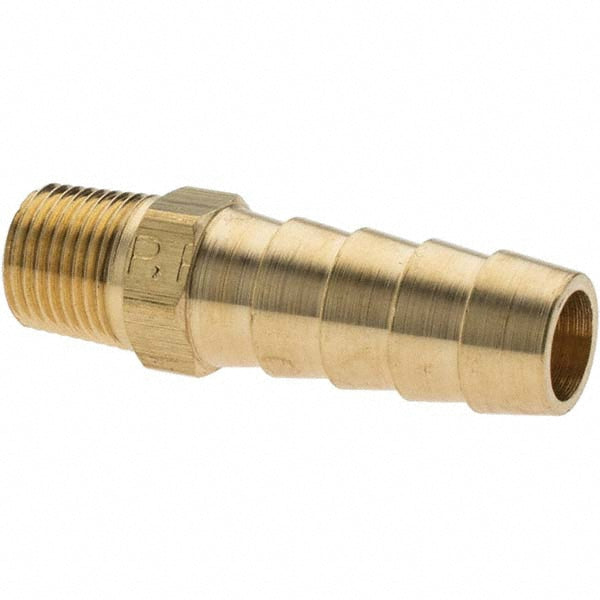 Parker 11305 Barbed Hose Fitting 1/8" NPTF, 3/8" Hose ID