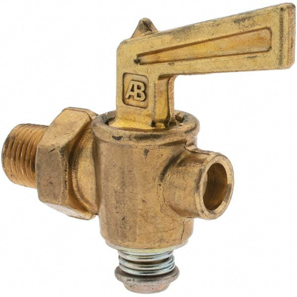Parker -11134-1 1/8" Pipe, Male Pipe Drain Cock & Shutoff Valve