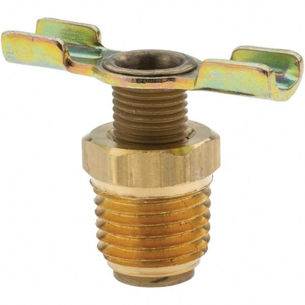 Parker -11133-1 1/4" Pipe, External Seal Drain Cock & Shutoff Valve